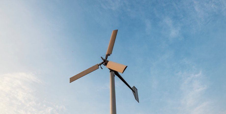 Вітряна турбіна, вітрогенератор, фото