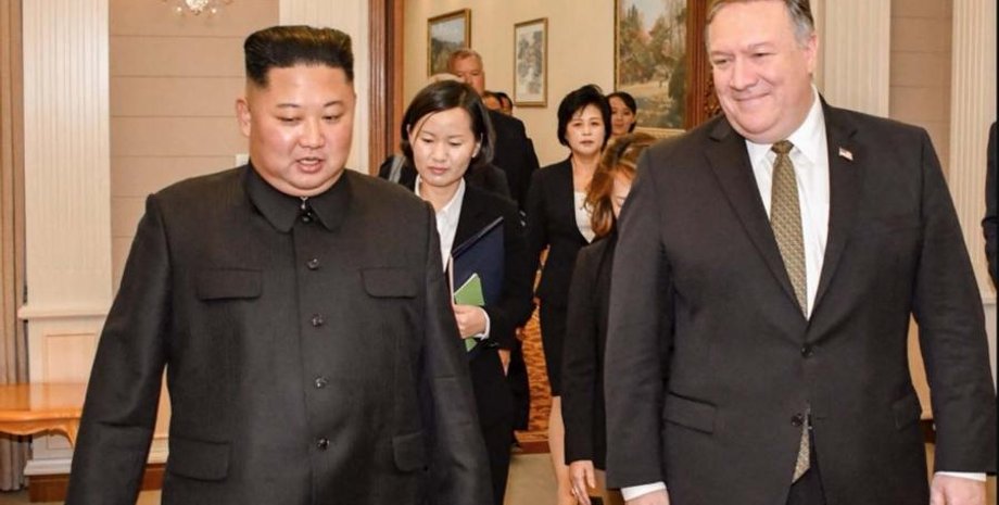 Ким Чен Ын и Майк Помпео/Фото: Известия