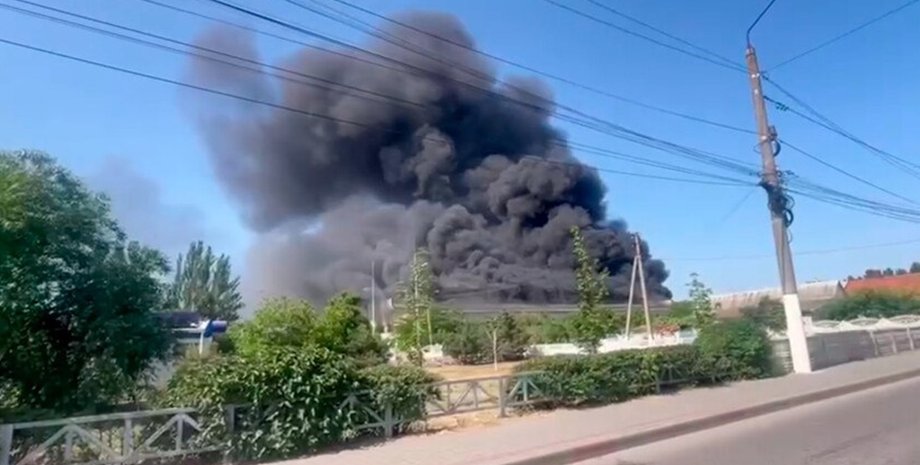 Пожежа в Мелітополі