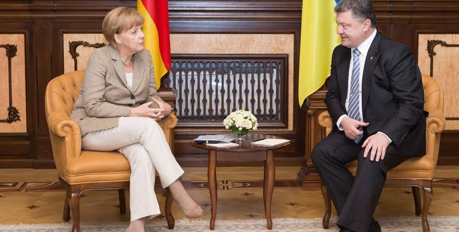 Ангела Меркель и Петр Порошенко / Фото: пресс-служба президента