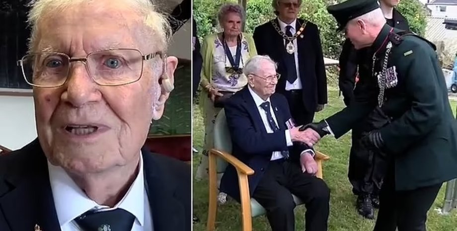 Ветеран Второй мировой войны, герой войны, пенсионер, бывший танкист, командир танка, награда военного, военного наградили спустя 80 лет