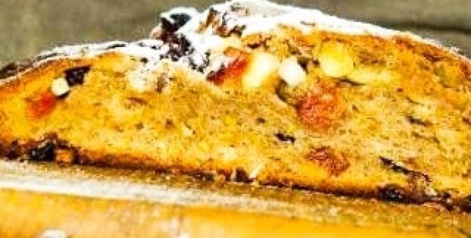 Рождественский штоллен Рождественский штоллен, рождественская выпечка, праздничная выпечка, что испечь к рождеству, рецепт штоллена