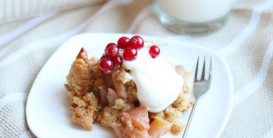 крамбл, десерт