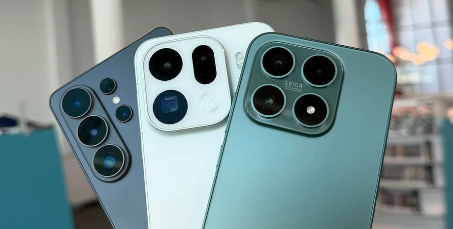 Galaxy S26 Ultra, Oppo Find X9 Pro и Xiaomi 17 Камеры Galaxy S26 Ultra, Oppo Find X9 Pro и Xiaomi 17