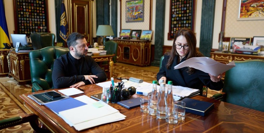 Владимир Зеленский и Юлия Свириденко и Владимир Зеленский