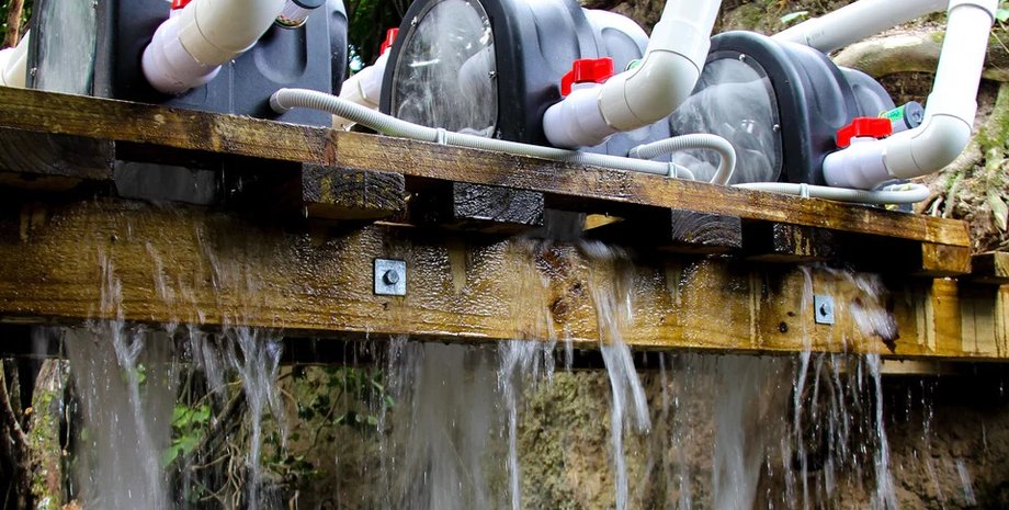 мікрогідроелектростанція, генератори, вода