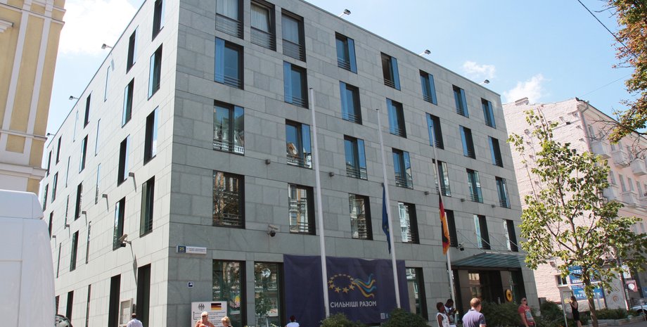 Посольство ФРГ в Украине, здание, киев