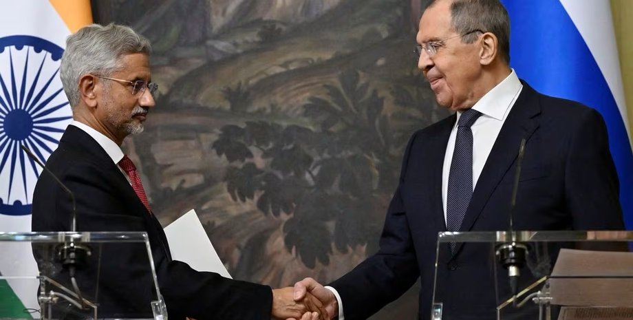 Лавров и Джайшанкар, Индия, Россия, Индия