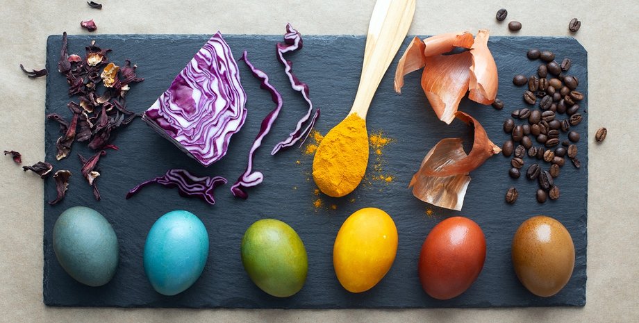 Крашанки, пасхальные яйца