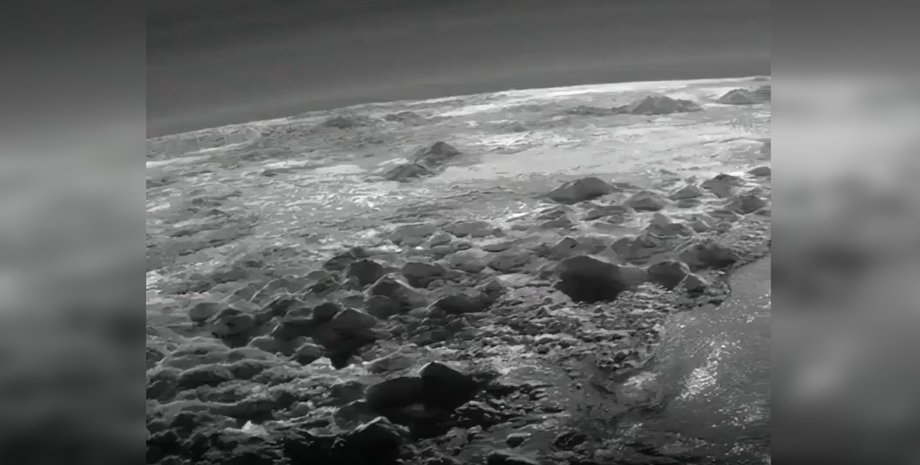 плутон, карликова планета, крижані гори