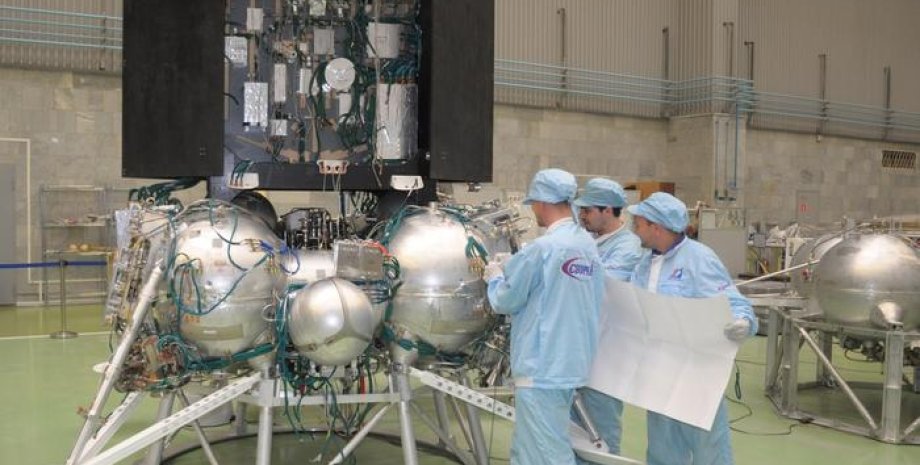 Посадочный модуль космического аппарата "Луна-25". Фото: "Макспарк"