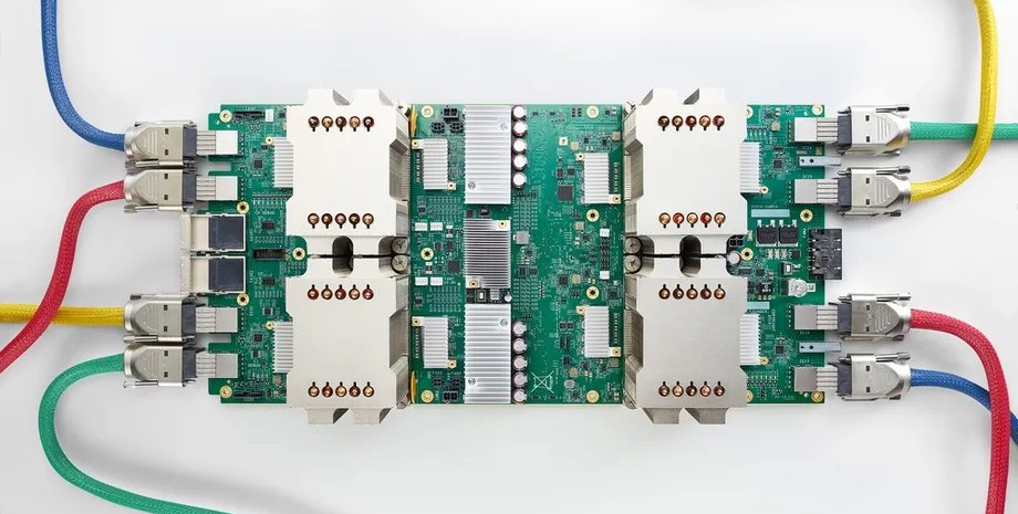 Процессор TPU, google, фото