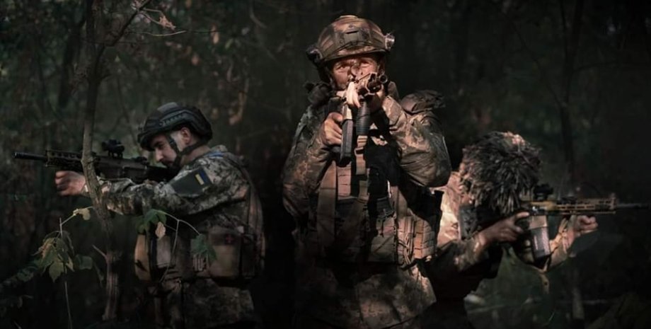 Українські військовослужбовці сил спеціальних операцій ССО, ЗСУ, війна