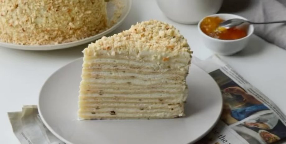 сметанник, сметанник без выпечки, торт сметанник, десерт