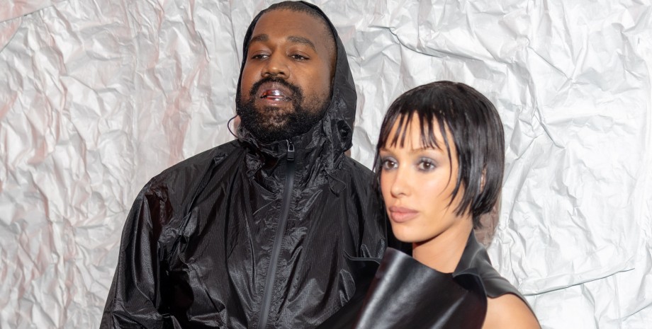 Канье Уэст, Бьянка Цензори, Неделя моды Канье Уэст, Бьянка Цензори, Неделя моды