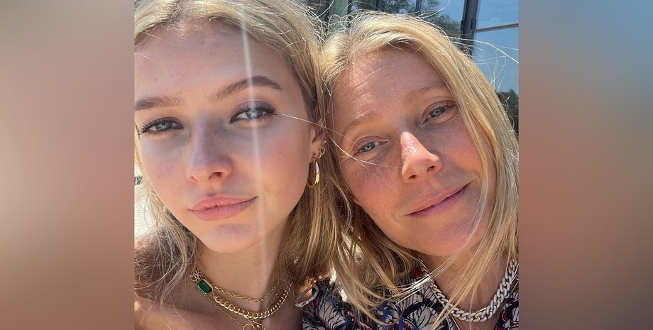 гвипент пэлтроу с дочерью