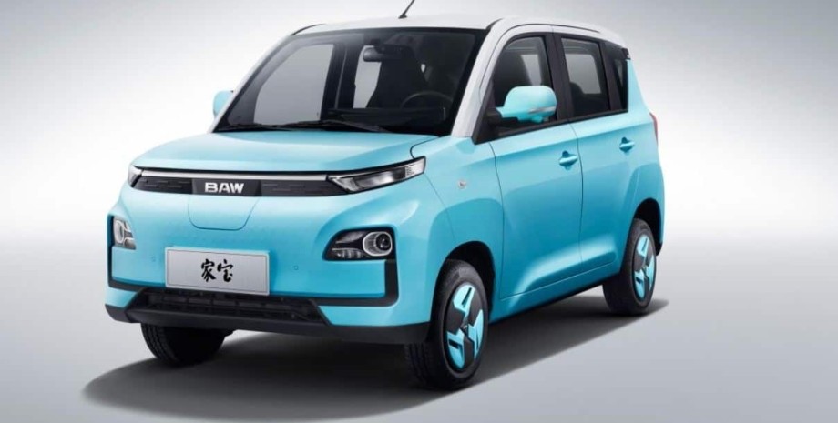 BAW Jiabao, новый BAW Jiabao, электромобиль BAW, китайский электромобиль, BAW Jiabao 2023