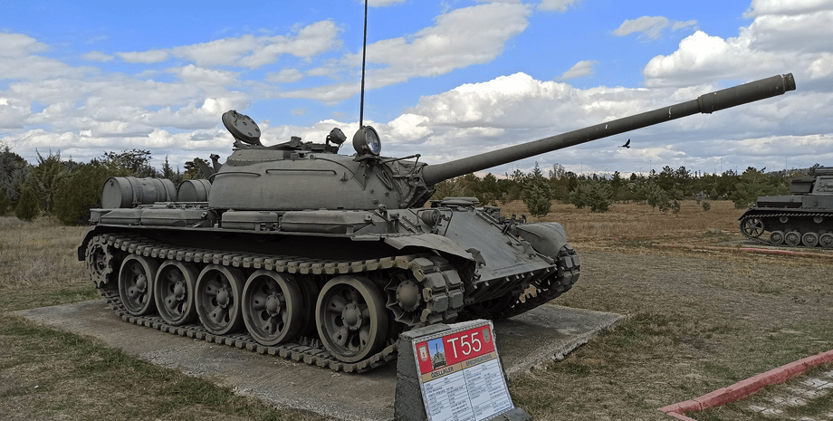 турецкие танки, Т-55А, вооружение турецкой армии, чем вооружена турецкая армия, танк Т-55А , турецкий танк