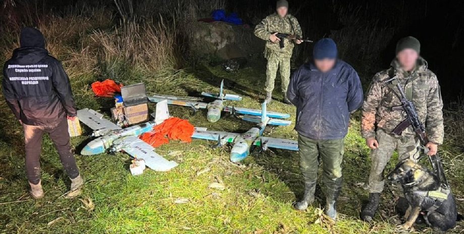 Пограничники с дронами