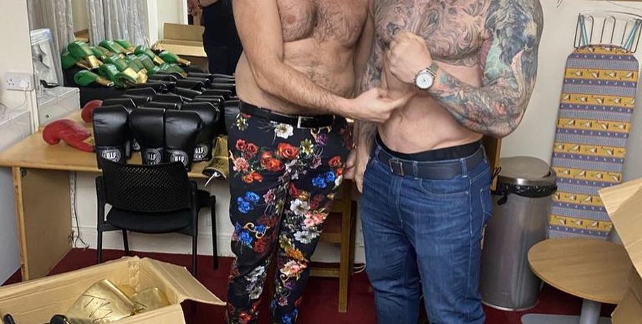 Тайсон Фьюри и Хафтор Бьернссон Клиган Гора