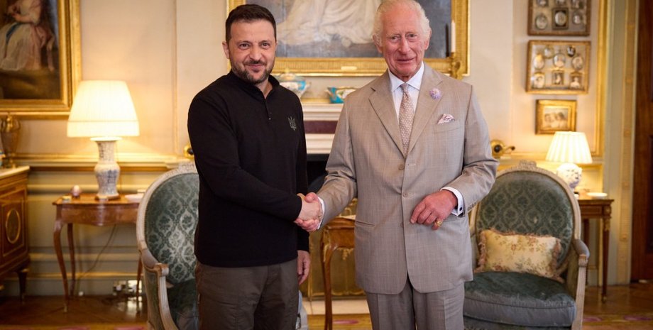 Владимир Зеленский, король чарльз, Чарльз третий, Виндзорский замок