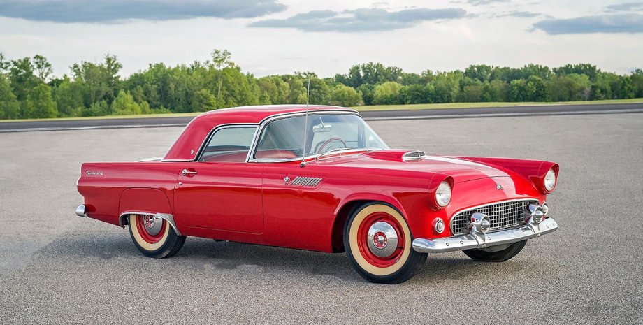 Ford Thunderbird 1955, Ford Thunderbird, новий Ford Thunderbird, Ford Thunderbird 2005, авто Мерилін Монро