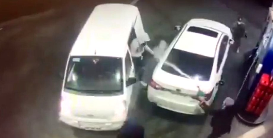 ограбление на АЗС