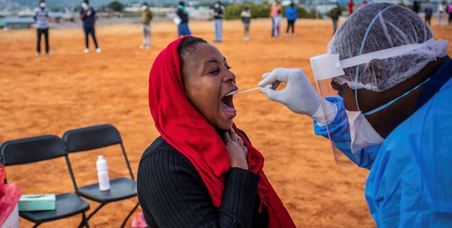 ЮАР, коронавирус, тестирование,