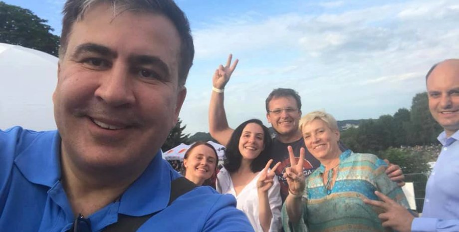 Фото: facebook.com/RukhNovykhSylMikhailaSaakashvili