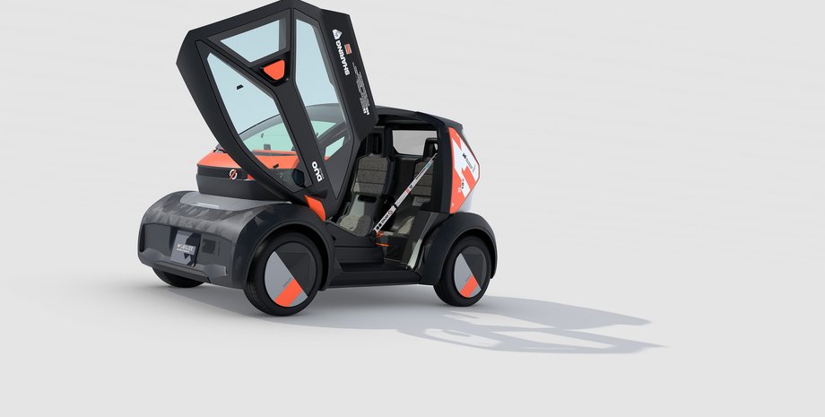 Электромобиль Рено Дуо, электромобили Renault, электрокары Renault, Mobilize Duo, новый Renault Duo