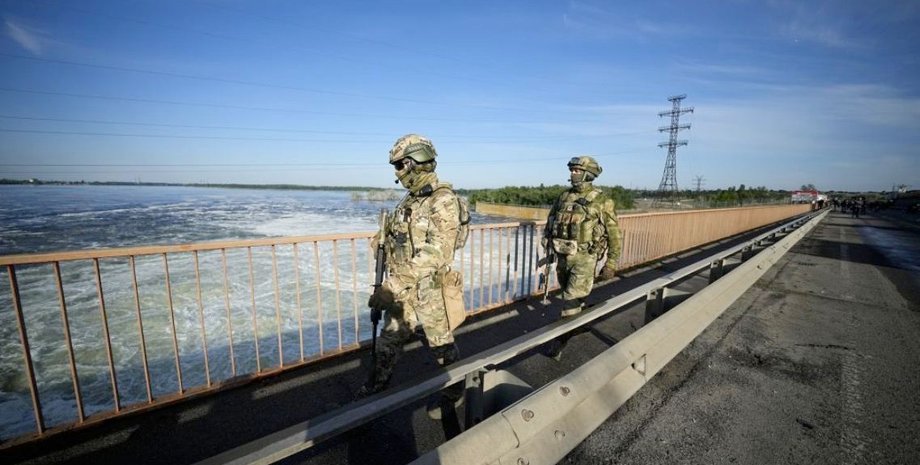 ВС РФ, дамба, контрнаступление ВСУ, подрыв дамбы