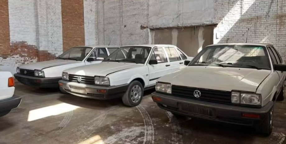 Volkswagen, Volkswagen Santana, Склад, Китай, Седаны, Авто, Автомобили, Капсула времени, Фото