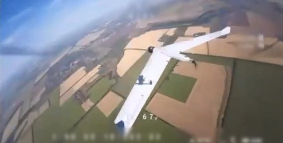 Уничтожение дрона Zala