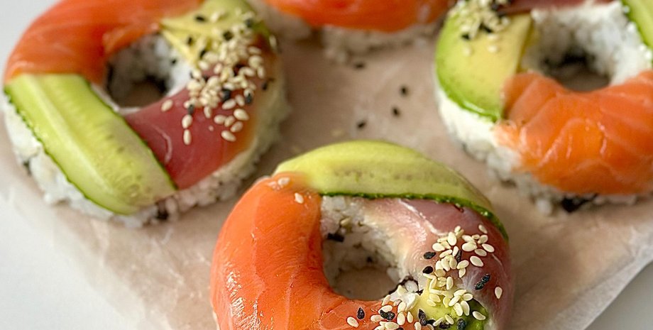 суши-пончики, японская кухня