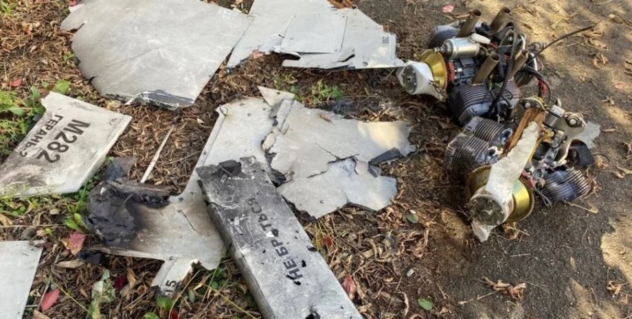 Дрон, БПЛА, Shahed, обстрел, война в Украине