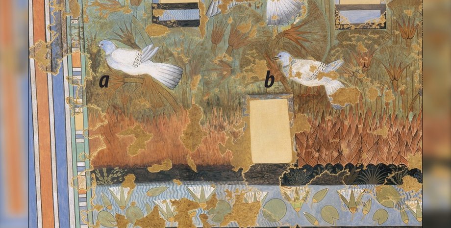 фреска, Стародавній Єгипет