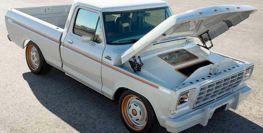 Электромотор Ford, электромобили Ford, Ford F-100, электрокар Ford