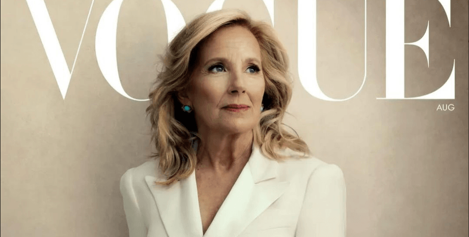 Джилл Байден, первая леди сша, жена джо байдена, обложка Vogue, выборы в сша