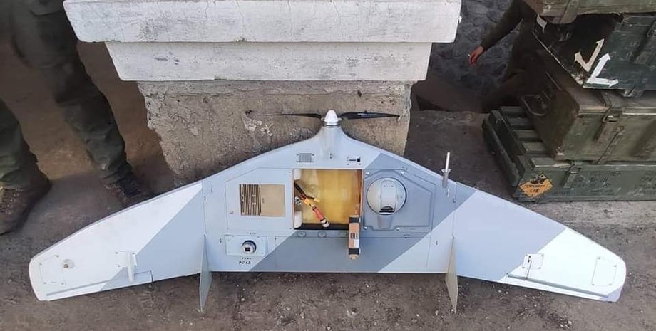 Знищена російська дрон.