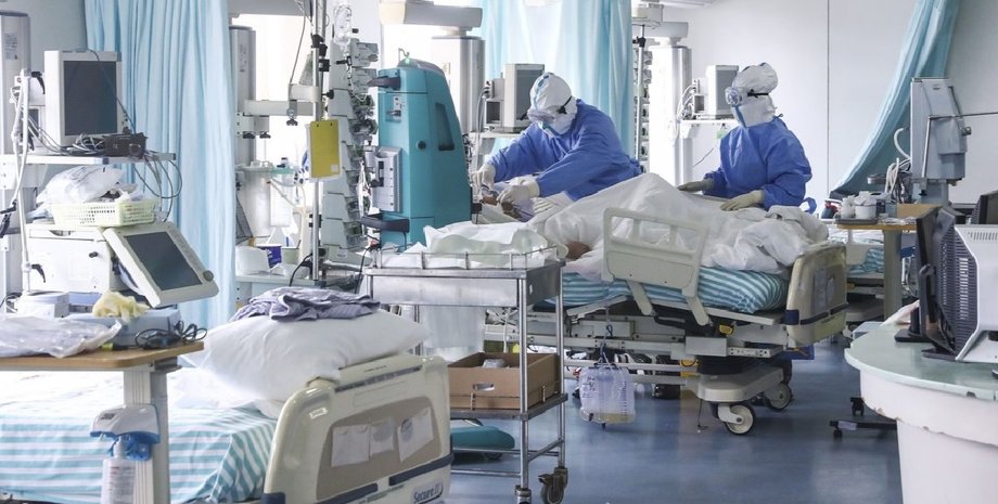коронавірус, лікарня, хворі,