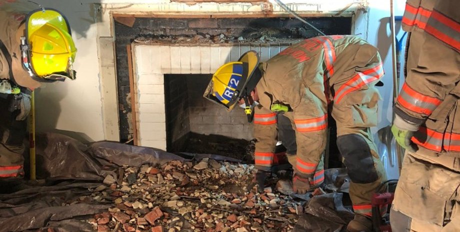 грабитель, дымоход,