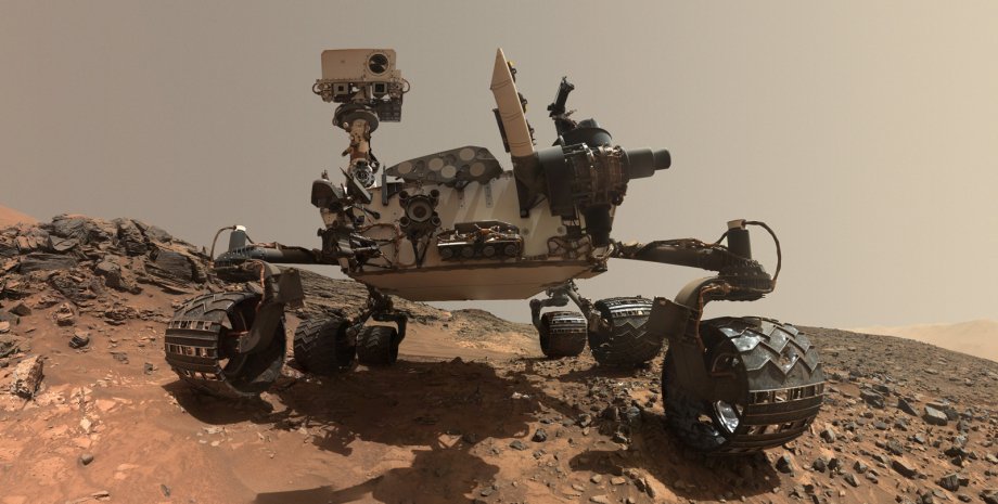 марсоход Curiosity, Марс, поверхность, фото