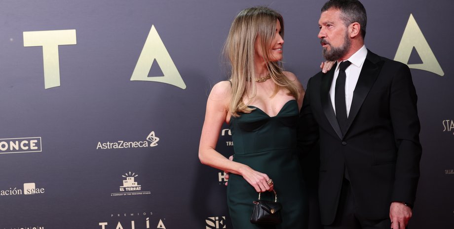 Антонио Бандерас и Николь Кимпел, девушка антонио бандераса, мелани гриффит, антонио бандерас личная жизнь