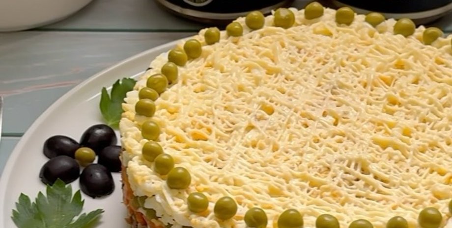 салат со шпротами