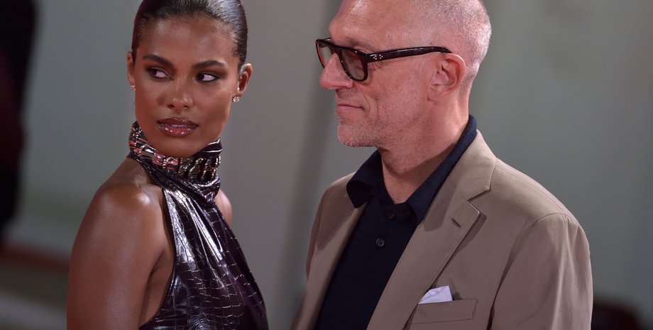 Тина Кунаки и Венсан Кассель, Тина Кунаки и Венсан Кассель на венецианском кинофестивале, тена Кунаки