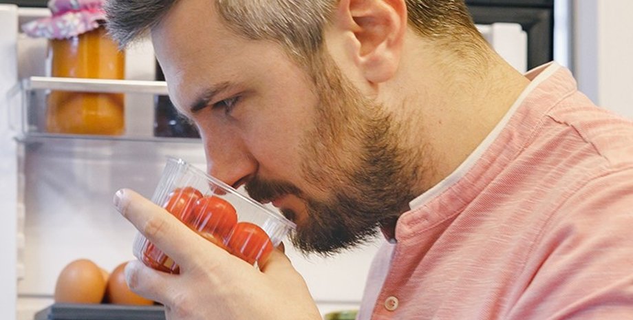 продукты, тест на запах