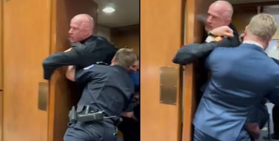 Браян МакГінніс влаштував скандал у Сенаті