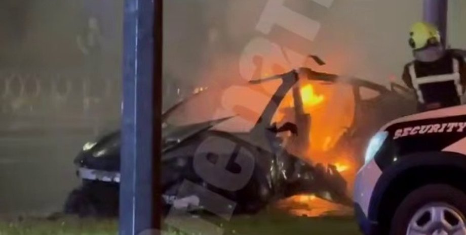 ДТП Київ Тесла