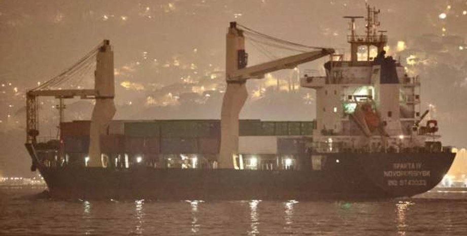 судно спарта IV, российское судно вошло в черное море, российскаое судно спарта IV вошло в черное море