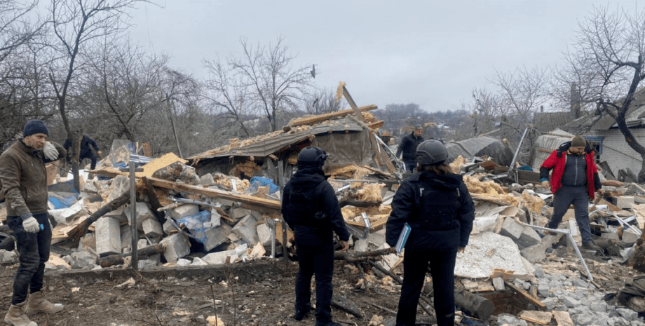 обстрел дома дома, обстрел